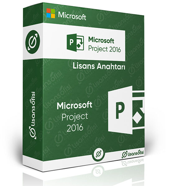microsoft project 2016 lisans